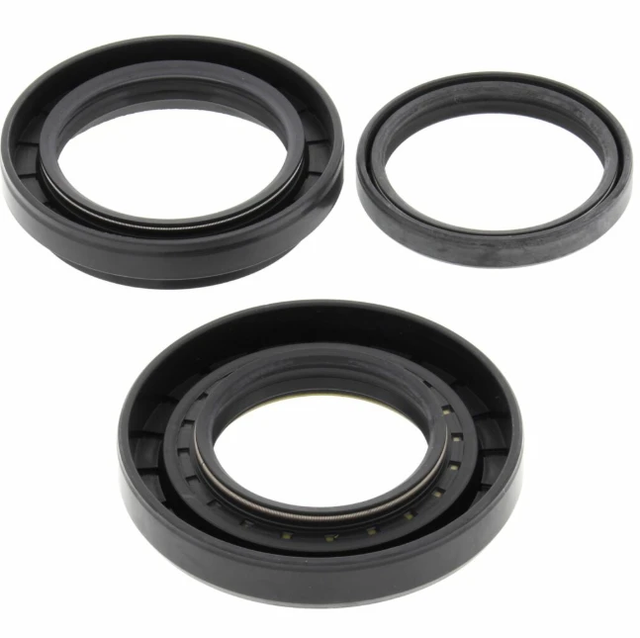 Rear differential seal kit, three-piece black set for Honda TRX 420 (2007–2013), ATV City