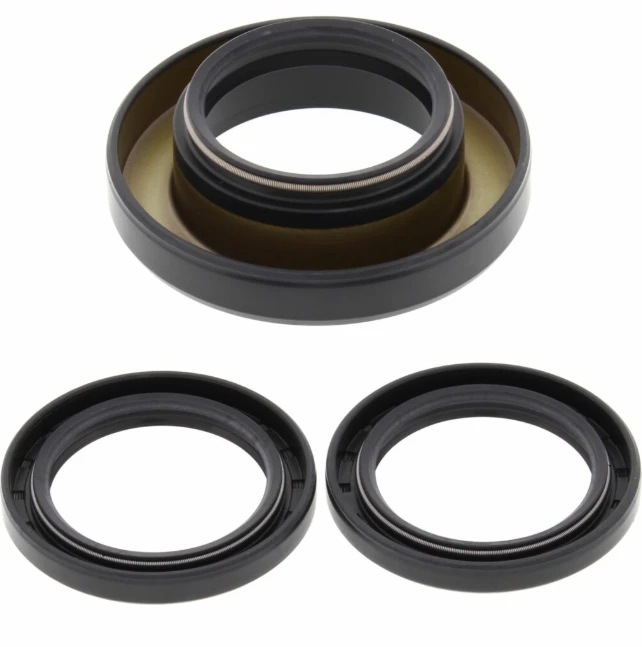 ATV City rear differential seal kit for Honda TRX 500FA/FE/FM/TM and 400FM/FW; 3 black seals included