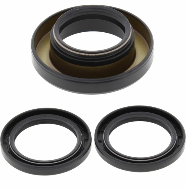 ATV City rear differential seal kit for Honda TRX 500FA/FE/FM/TM and 400FM/FW; 3 black seals included
