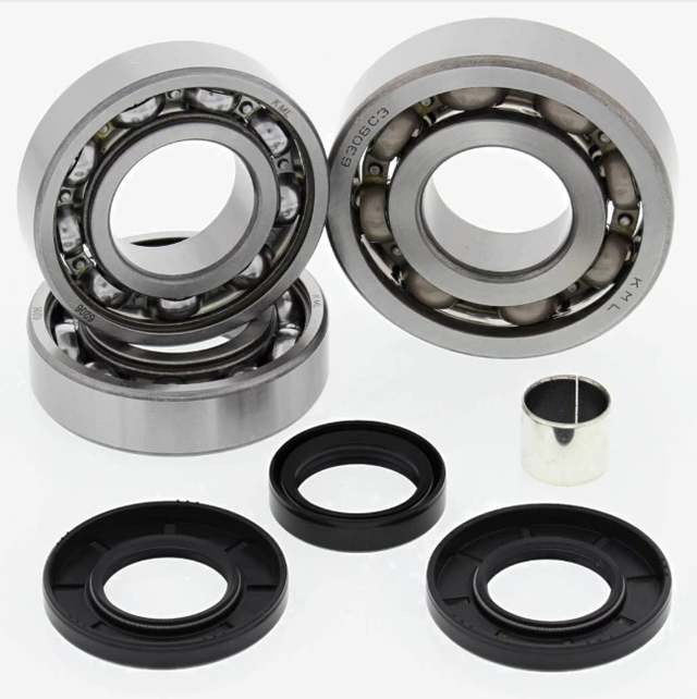 Polaris front differential bearing and seal kit for 2002–2003 4x4 ATVs including 500 Pro, Magnum 325/330, PTV Series 10