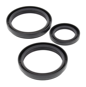 Arctic Cat front differential seal kit, 3-piece black seals; ATV City, fits 400/500/650/700 4x4 AT/MT (05–07 H1 TBX TRV)