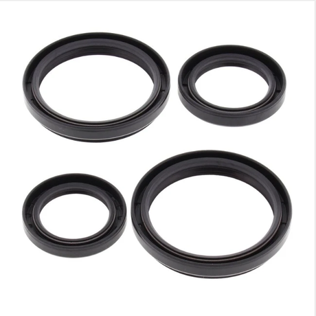 Arctic Cat differential seal kit, front & rear, 4 black seals for 2004–2006 4x4 ATVs (ATV City) OEM-quality