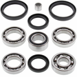 Differential Bearing & Seal Kit for Arctic Cat ATV; metal bearings, black seals; fits TBX 300 4x4 front and 400 2x4 rear