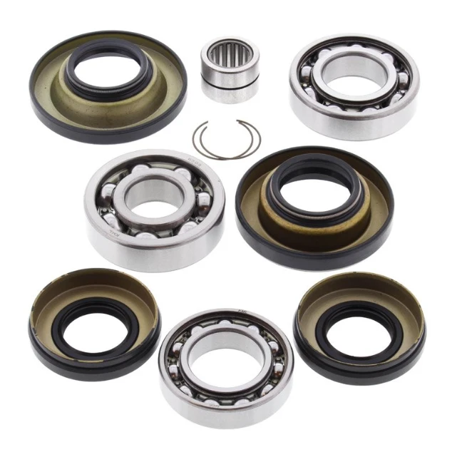 ATV City Honda differential bearing and seal kit, 9-piece rear set for Rincon TRX 650 2003–2005 and TRX 680 2006–2007