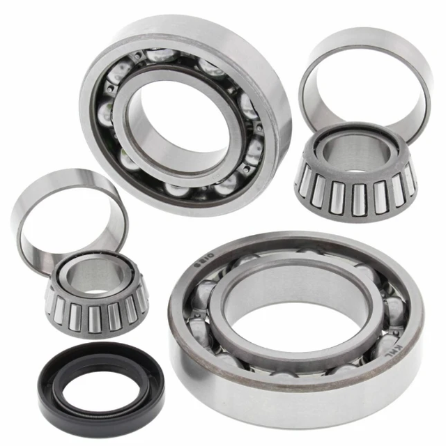 Kawasaki KLF 300B Bayou rear differential bearing and seal kit for 1988–2004 2x4, includes bearings, races and seals