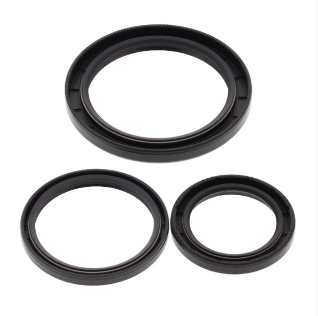 Rear differential seal kit - 3 black seals for YFM 250 Beartracker 1999-2004, YFM 350FGW Grizzly 2007-2010, ATV City
