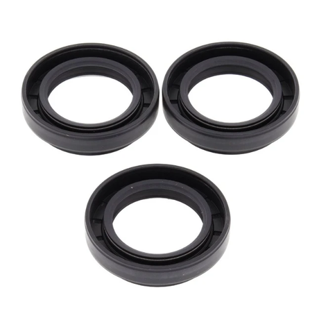 Front differential seal kit, three black rubber seals for Arctic Cat 400/454/500 and Suzuki LT-F4WD/LT 250F ATVs