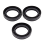 Front differential seal kit, three black rubber seals for Arctic Cat 400/454/500 and Suzuki LT-F4WD/LT 250F ATVs