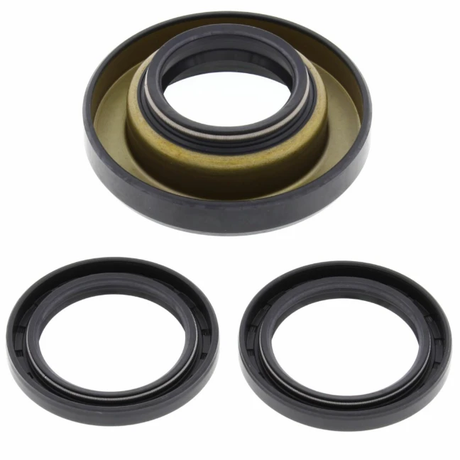 Honda Rear Differential Seal Kit for TRX 400FW 1995–2001 and TRX 450ES/450S 1998–2001, ATV City 3-piece black seals set