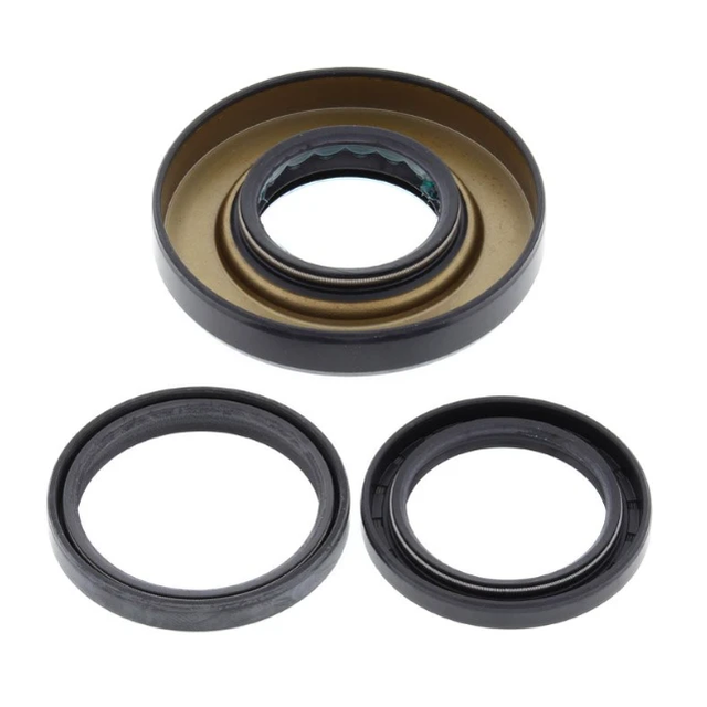 Honda rear differential seal kit; 3-piece bronze bearing and black seals for TRX ATVs (2000–2006) by ATV City