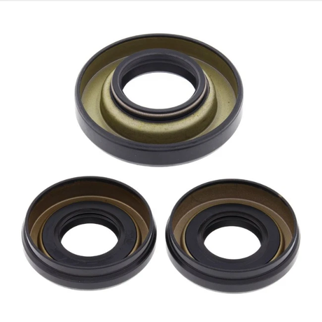 3-piece Honda front differential seal kit for TRX 350FE/FM 2000–2006 FourTrax Rancher with gold seals