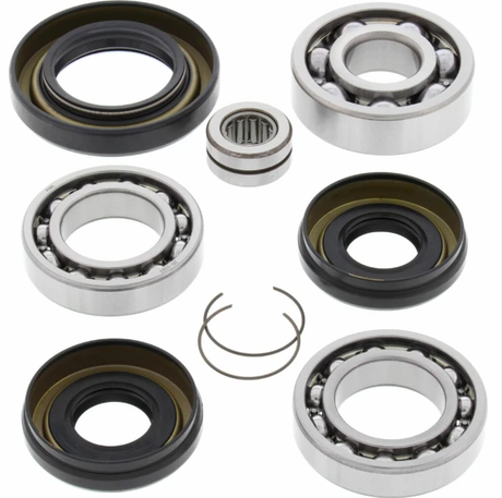 Front differential bearing and seal kit for Honda TRX 300FW 1988-2000 and Yamaha YFM 350FW Big Bear 1998-1999 ATV City