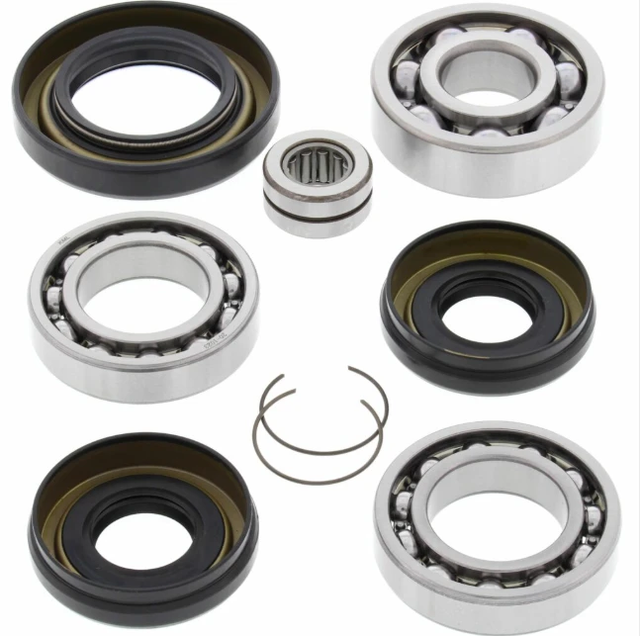 Front differential bearing and seal kit for Honda TRX 300FW 1988-2000 and Yamaha YFM 350FW Big Bear 1998-1999 ATV City