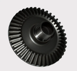 Ring gear for Honda TRX 350 ATV crown wheel, steel, OEM replacement by ATV City (2000–2006)