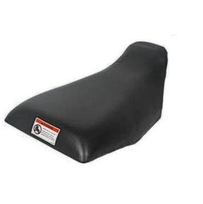 Complete Seat Assembly for Honda TRX300 FourTrax - black vinyl, OEM-style replacement by ATV City