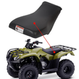 Complete seat for Honda TRX250 Recon 2005-2022, black weatherproof replacement seat