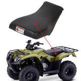 Complete seat for Honda TRX250 Recon 2005-2022, black weatherproof replacement seat