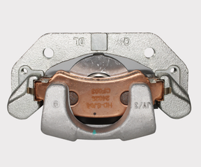 CF Moto 520 ATV Front Brake Caliper with copper pad carrier, OEM 9DQV0813003200 fits 520 Series