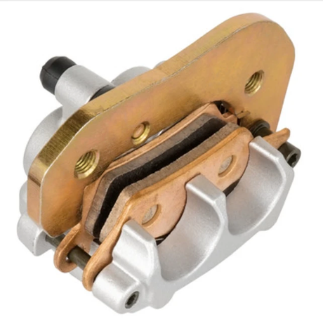 Brake caliper, copper-bronze and silver ATV City rear left direct-fit replacement for Outlander and Renegade 2012–2021