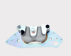 Brake Caliper for Polaris Ranger Diesel Front - silver metal with mounting bracket