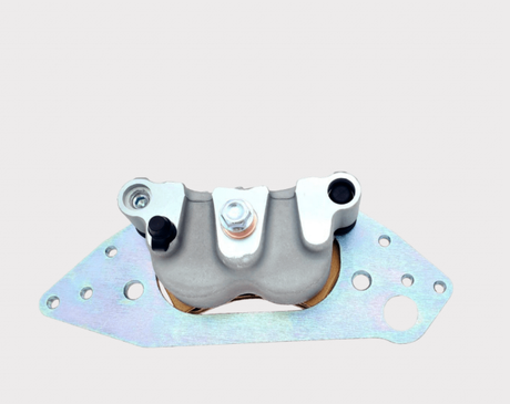 Brake Caliper for Polaris Ranger Diesel Front - silver metal with mounting bracket