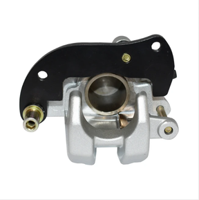 Brake Caliper rear right for Yamaha YFM550/YFM700 Grizzly/Kodiak, ATV City; black mounting bracket, silver body