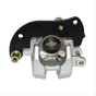 Brake Caliper rear right for Yamaha YFM550/YFM700 Grizzly/Kodiak, ATV City; black mounting bracket, silver body