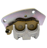 Brake caliper front right for Kawasaki Mule Pro DX Diesel UTV, hydraulic direct-fit, silver color