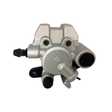 ATV City Front Left Brake Caliper for Arctic Cat, Honda, Suzuki and Yamaha ATVs; fits multiple models/years, silver