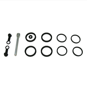 Brake caliper rebuild kit rear for Yamaha YFM 660 F 2002-2008; ATV City includes O-rings, seals, pins and bolt