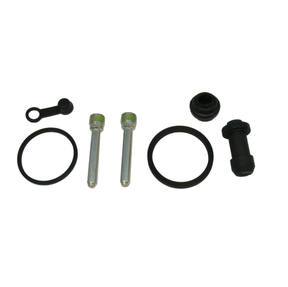 Front brake caliper rebuild kit for Suzuki LTA 400-750 ATV by ATV City with seals, O-rings and two bolts