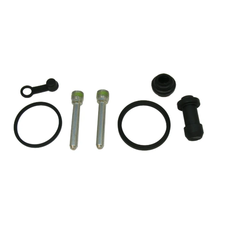 Front brake caliper rebuild kit for Suzuki LTA 400-750 ATV by ATV City with seals, O-rings and two bolts