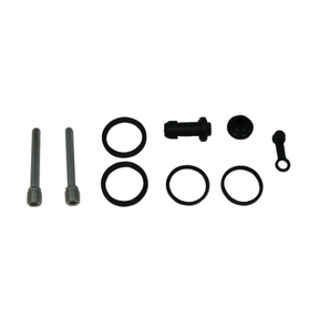Brake Caliper Rebuild Kit Front Kawasaki ATVs by ATV City; includes bolts, O-rings, seals, boot, pin, clip.