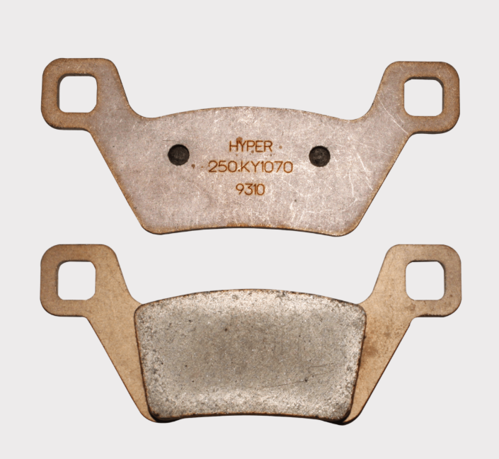 KY1070 Hyper brake pads set for Kymco MXU rear, fits MXU 450/550/700 and Maxxer Ri 450 (2012-2015) two pieces
