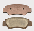 Pair of rear brake pads for CF Moto 450/500 U Force/Trial/Z Force/520, 2018-2020, DGT Agri