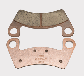 ATV City front brake pad pair for John Deere XUV Gator 550/560/590/835 (2014–2019) all models, copper backing plates