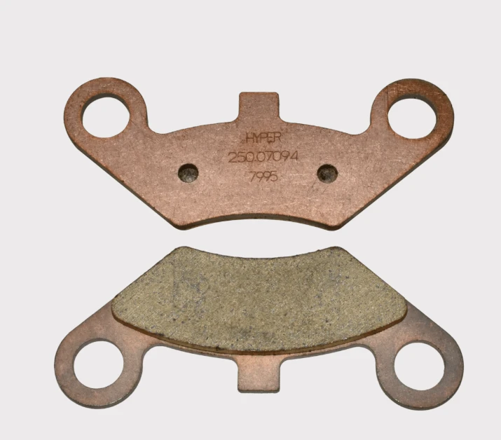 Front brake pad set (2) for CF Moto 400 C Force 2014–2016 & 500 C Force 2014–2016, copper-colored, ATV City