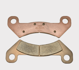 Front brake pads pair for John Deere Gator XUV 625i (2011), 825i (2011), 850D (2010), 855D (2011) by DGT Agri