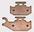 ATV City brake pads (2) copper-colored; front/rear fit for Bombardier, John Deere, Ausa, Yamaha Outlander 330 HO 04–05
