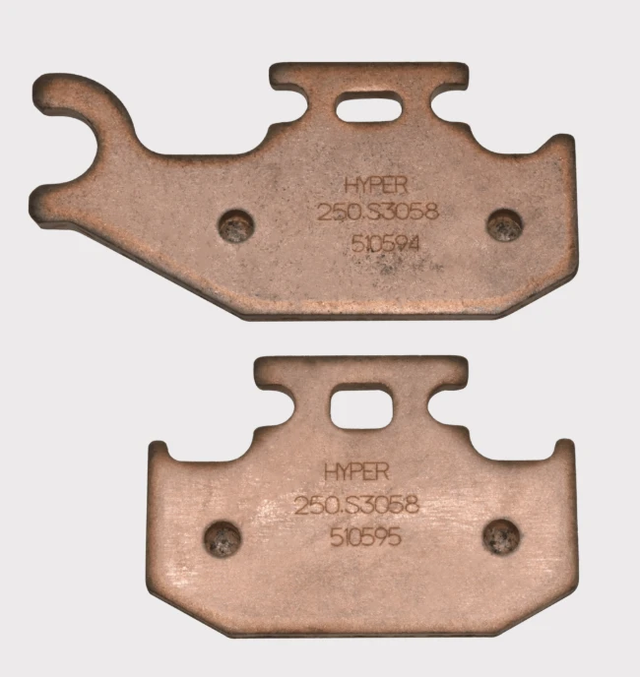 Brake Pads front-left, two copper-colored Hyper pads for Suzuki King Quad LT-F/LT-A 400 450 500 700 750 Auto 08-16