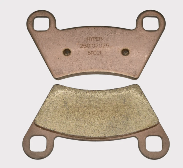 Brake Disc Pads (2 pcs) for Polaris Ranger 400 (2010-2014), 500 (2006-2007), 570/700/800/900/1000 Diesel - ATV City