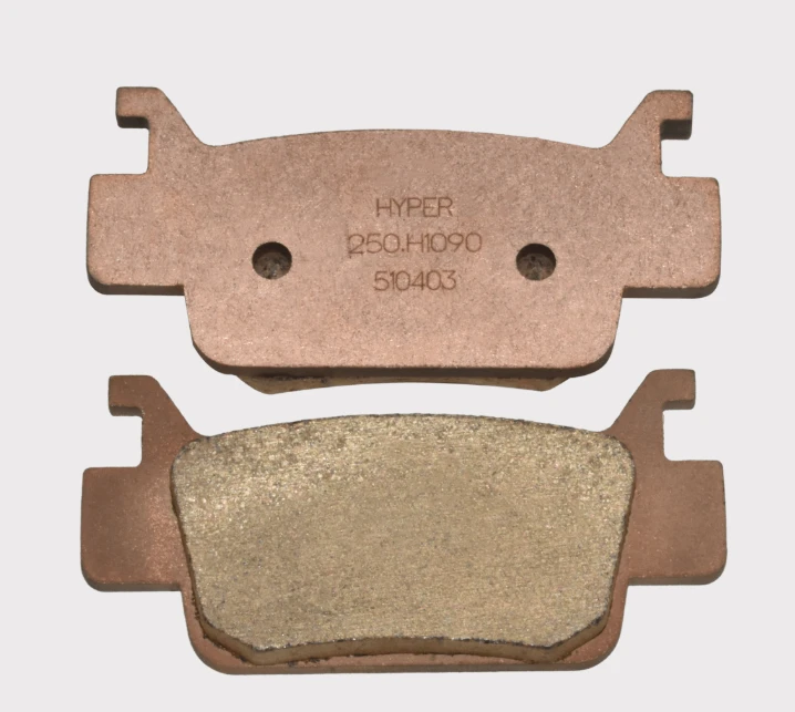 Brake pads front-right pair for TRX 500/680 ATV, Hyper copper-friction by ATV City