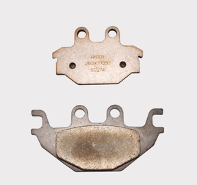 KY1050 disc brake pad set for KYMCO ATVs 300/450/500/550/700; front and rear, two copper pads