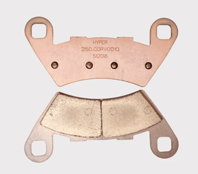 Corvus UTV front disc brake pads, copper-colored, 2-piece set for EX4/DX4, ATV City