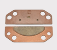 Hand brake pads ATV City copper-colored pair for Polaris Ranger 500-700-800-900 Kioti Mechron John Deere 850D