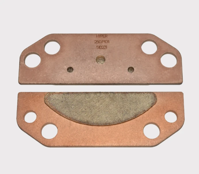Hand brake pads ATV City copper-colored pair for Polaris Ranger 500-700-800-900 Kioti Mechron John Deere 850D