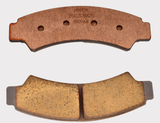 Front brake pad set S3025 for Segway Snarler 570; pair of copper-brown pads for front caliper