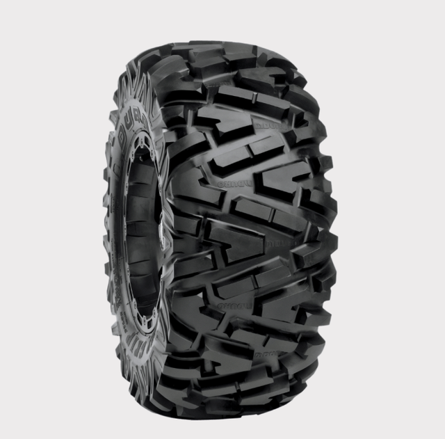 ATV tire 24x8x12 DI-2025 Power Grip by Duro for mud terrain with shoulder lugs