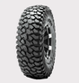 Obor RocScraper mud-terrain ATV tire, 35x10R15, rugged black rubber with OBOR logo