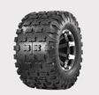 Obor Advent MX-S WP06 ATV tire, 18x10x8, 255/50-8, 4-ply soft-compound for off-road traction.